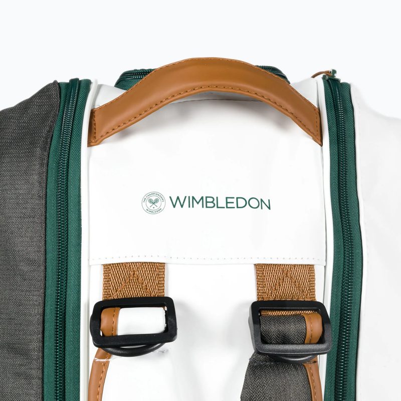 Babolat กระเป๋าเทนนิส RH6 Pure Wimbledon Tennis Bag | White/Grey ( 751218 ) - Image 9