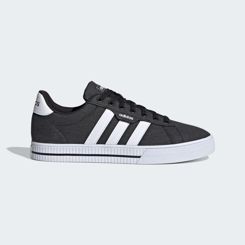 Adidas รองเท้าผ้าใบผู้ชาย Daily 3.0 | Core Black/Cloud White/Core Black ( FW7033 )