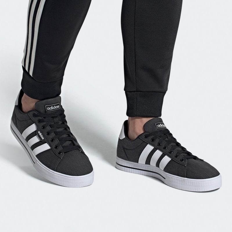 Adidas รองเท้าผ้าใบผู้ชาย Daily 3.0 | Core Black/Cloud White/Core Black ( FW7033 ) - Image 10