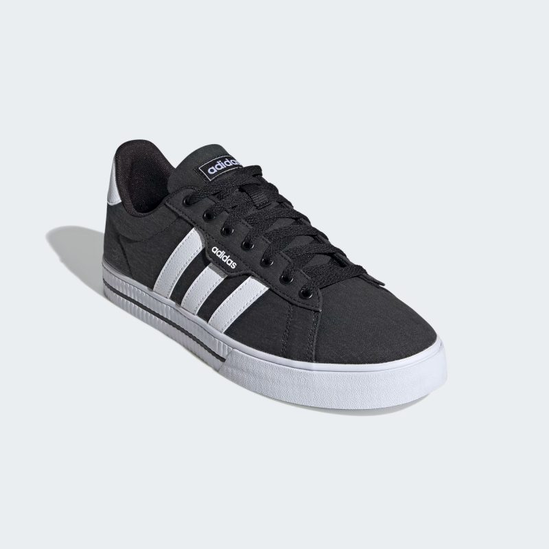 Adidas รองเท้าผ้าใบผู้ชาย Daily 3.0 | Core Black/Cloud White/Core Black ( FW7033 ) - Image 2