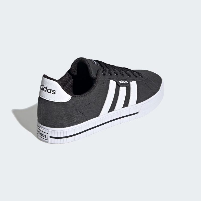 Adidas รองเท้าผ้าใบผู้ชาย Daily 3.0 | Core Black/Cloud White/Core Black ( FW7033 ) - Image 3