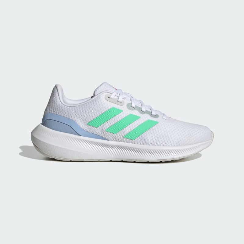 Adidas รองเท้าวิ่งผู้หญิง Runfalcon 3.0 | Cloud White/Pulse Mint/Blue Dawn ( HP7561 )