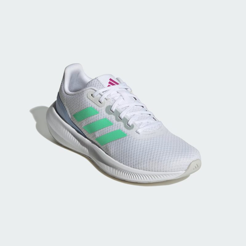 Adidas รองเท้าวิ่งผู้หญิง Runfalcon 3.0 | Cloud White/Pulse Mint/Blue Dawn ( HP7561 ) - Image 2