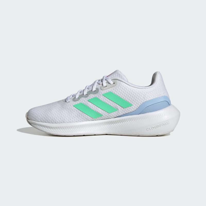 Adidas รองเท้าวิ่งผู้หญิง Runfalcon 3.0 | Cloud White/Pulse Mint/Blue Dawn ( HP7561 ) - Image 4