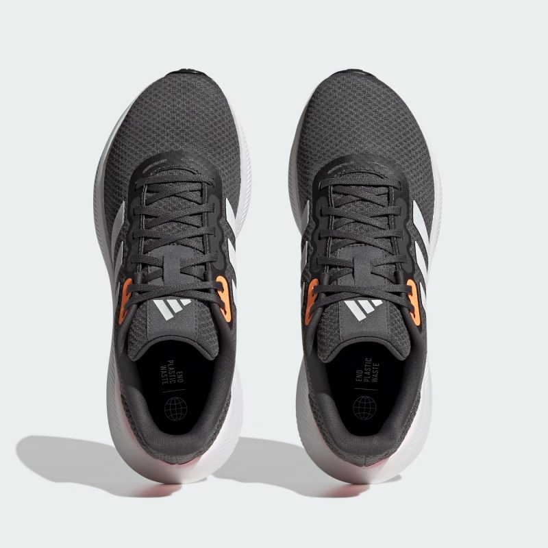Adidas รองเท้าวิ่งผู้หญิง Runfalcon 3.0 | Grey Six/Crystal White/Beam Pink ( HP7564 ) - Image 5