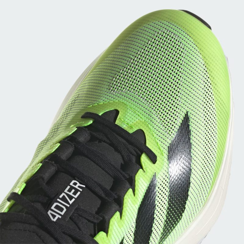 Adidas รองเท้าวิ่งผู้ชาย Adizero Boston 12 | Cloud White/Core Black/Lucid Lemon ( HP9705 ) - Image 7