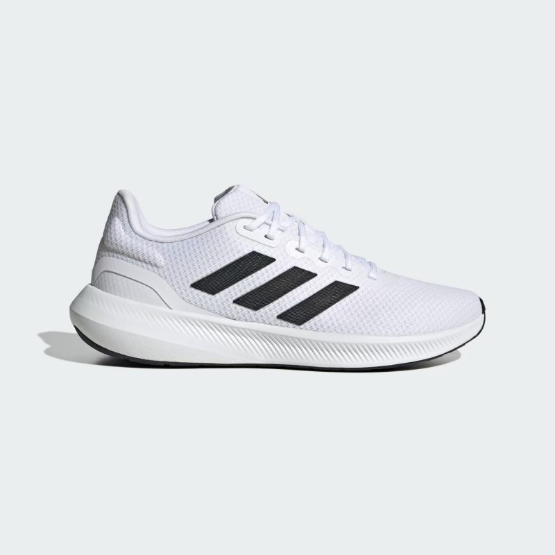 Adidas รองเท้าวิ่งผู้ชาย Runfalcon 3.0 | Cloud White/Core Black/Cloud White ( HQ3789 )