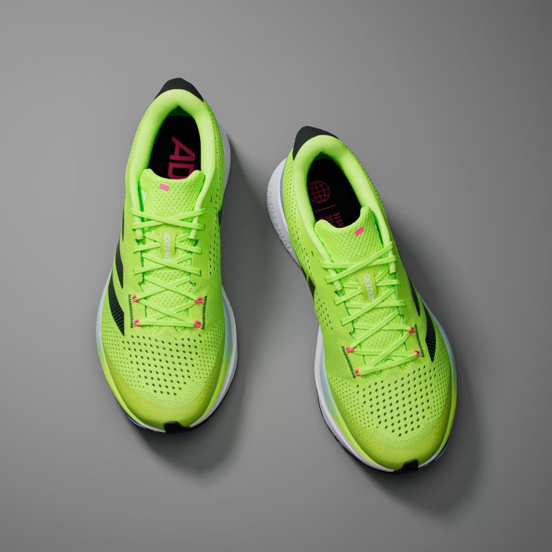 Adidas รองเท้าวิ่งผู้ชาย Adizero SL | Lucid Lemon/Core Black/Wonder Blue ( HQ7231 ) - Image 11