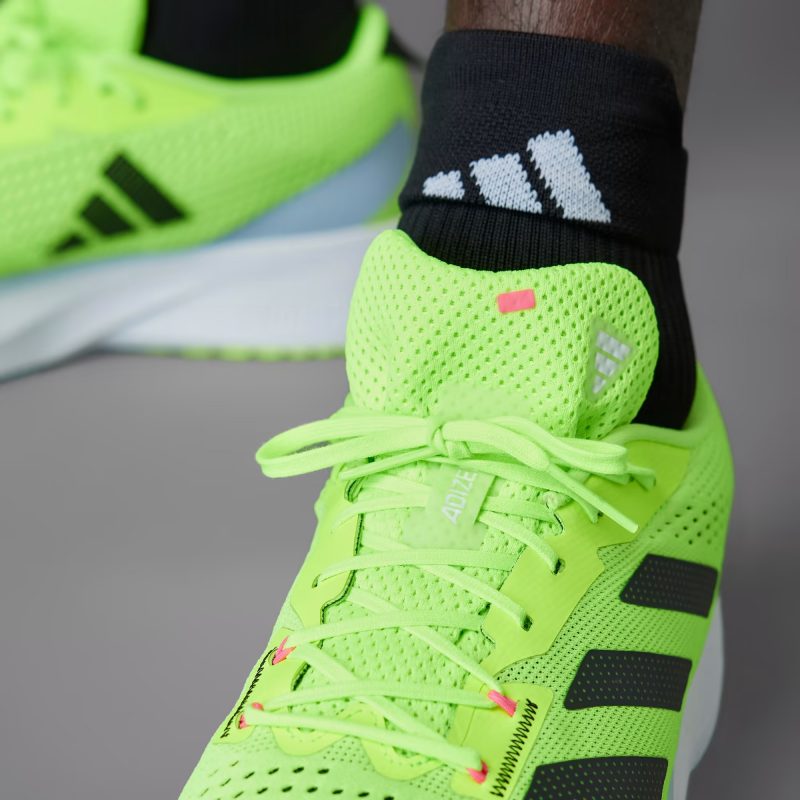 Adidas รองเท้าวิ่งผู้ชาย Adizero SL | Lucid Lemon/Core Black/Wonder Blue ( HQ7231 ) - Image 14