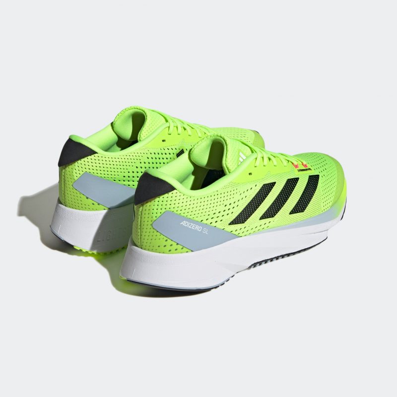 Adidas รองเท้าวิ่งผู้ชาย Adizero SL | Lucid Lemon/Core Black/Wonder Blue ( HQ7231 ) - Image 3