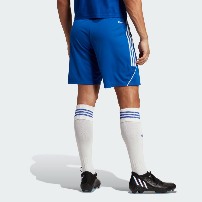 Adidas กางเกงกีฬาขาสั้นผู้ชาย Tiro 23 League Shorts | Royal Blue/White ( IB8084 ) - Image 3