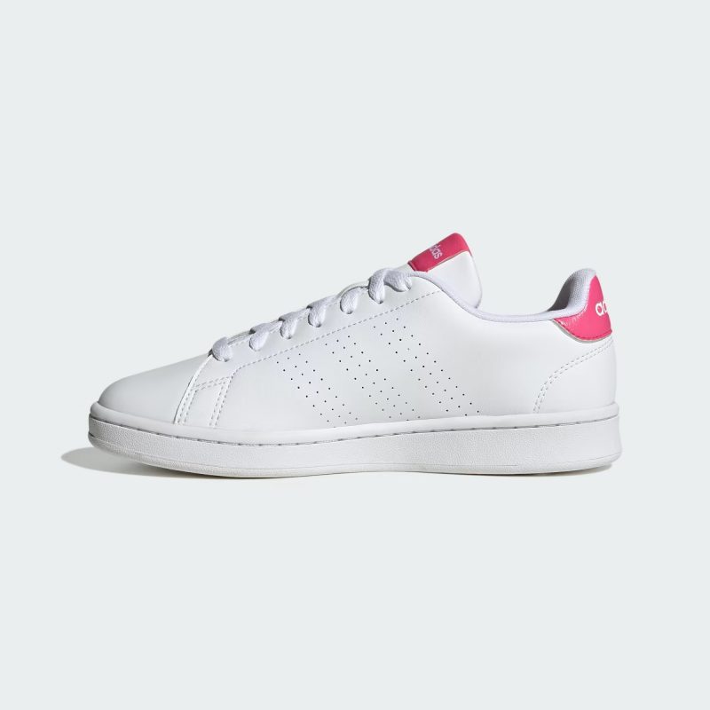 Adidas รองเท้าผ้าใบผู้หญิง Advantage | Cloud White/Cloud White/Cloud White ( IF5406 ) - Image 4