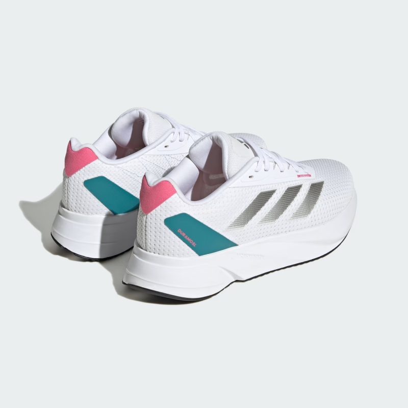 Adidas รองเท้าวิ่งผู้หญิง Duramo SL | Cloud White/Night Metallic/Pink Fusion ( IF7890 ) - Image 3