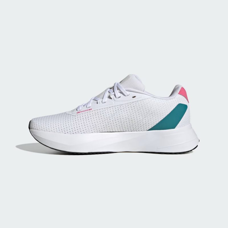 Adidas รองเท้าวิ่งผู้หญิง Duramo SL | Cloud White/Night Metallic/Pink Fusion ( IF7890 ) - Image 4