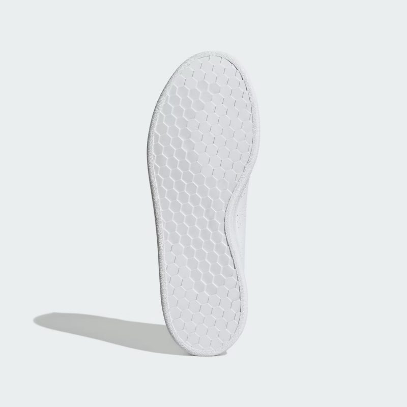 Adidas รองเท้าผ้าใบผู้ชาย Advantage Base | Cloud White/Cloud White/Arctic Night ( IF8008 ) - Image 6