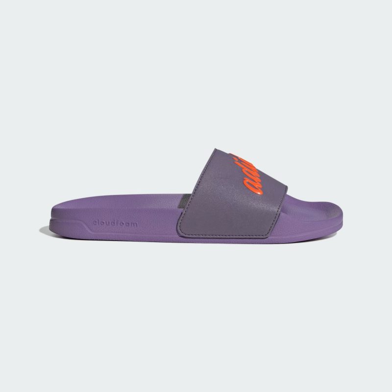 Adidas รองเท้าแตะ Adilette Shower Slides | Shadow Violet/Impact Orange/Violet Fusion ( IG2911 )