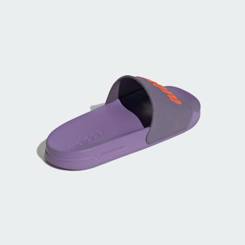 Adidas รองเท้าแตะ Adilette Shower Slides | Shadow Violet/Impact Orange/Violet Fusion ( IG2911 ) - Image 3