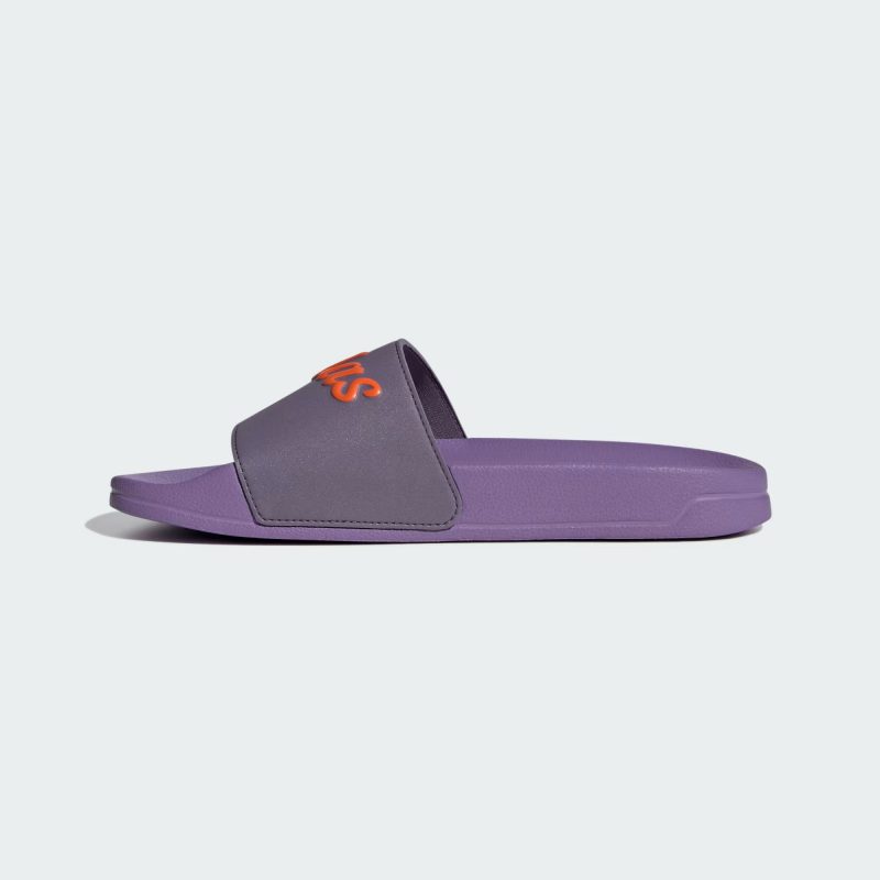 Adidas รองเท้าแตะ Adilette Shower Slides | Shadow Violet/Impact Orange/Violet Fusion ( IG2911 ) - Image 4