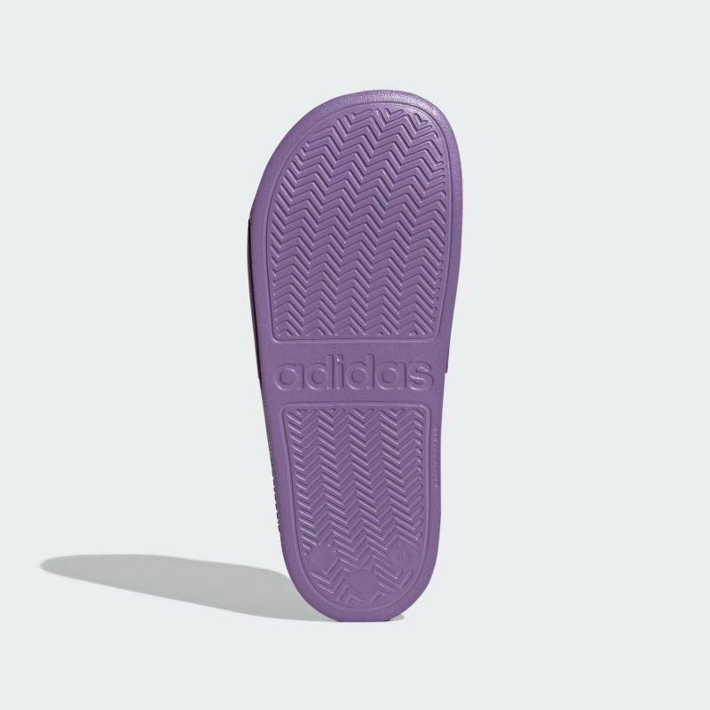 Adidas รองเท้าแตะ Adilette Shower Slides | Shadow Violet/Impact Orange/Violet Fusion ( IG2911 ) - Image 6