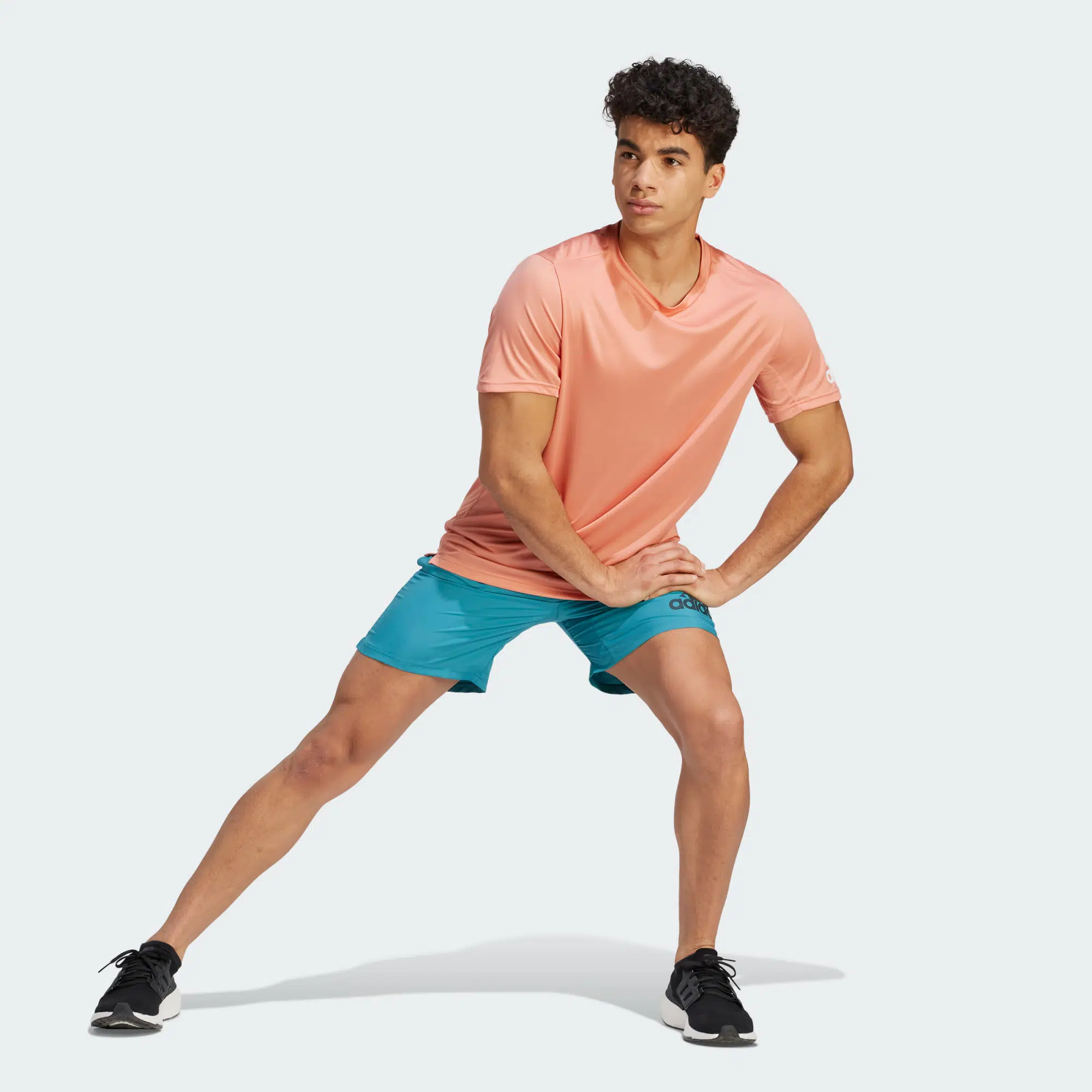 Adidas กางเกงกีฬาขาสั้นผู้ชาย Run It Shorts | Arctic Fusion ( IJ6868 ) - Image 4