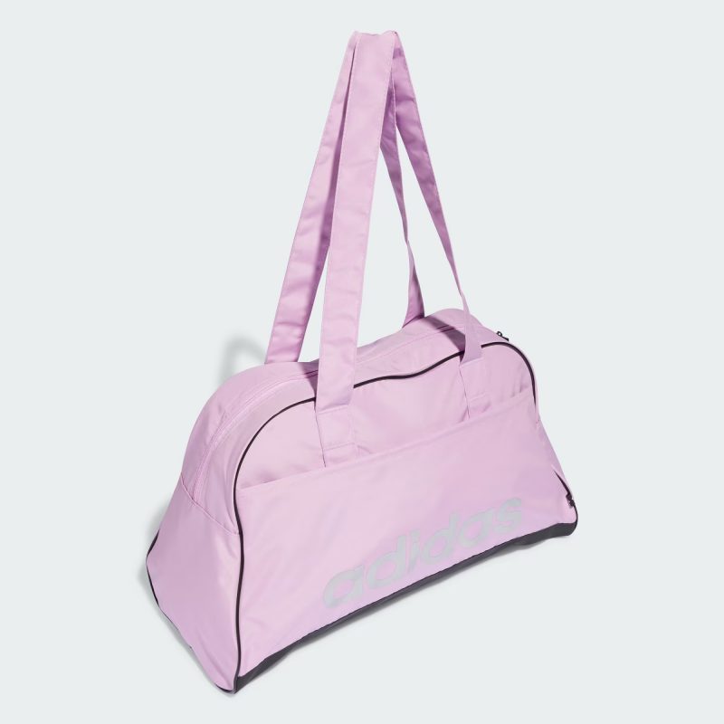 Adidas กระเป๋าหิ้ว Essentials Linear Bowling Bag | Bliss Lilac/Black/Bliss Lilac ( IJ8383 ) - Image 3