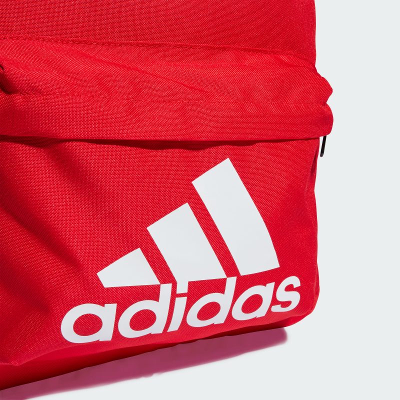 Adidas กระเป๋าเป้ Classic Badge of Sport Backpack | Better Scarlet/White ( IL5809 ) - Image 5