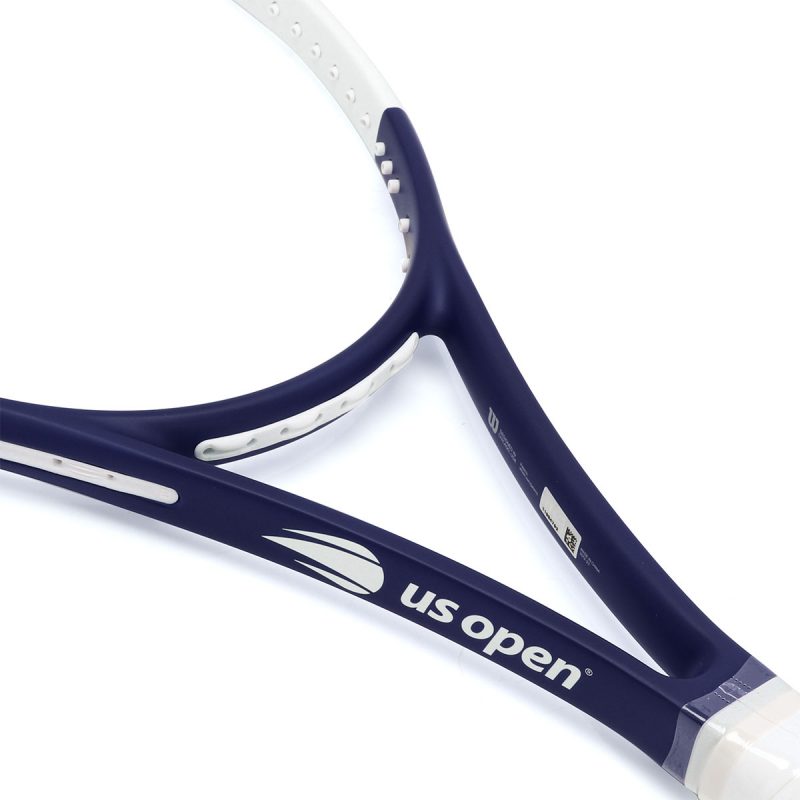 Wilson ไม้เทนนิส Blade 98 V8 US Open 2023 Tennis Racket FRM 2 4 1/4 | White/Blue ( WR133511U2 ) - Image 16