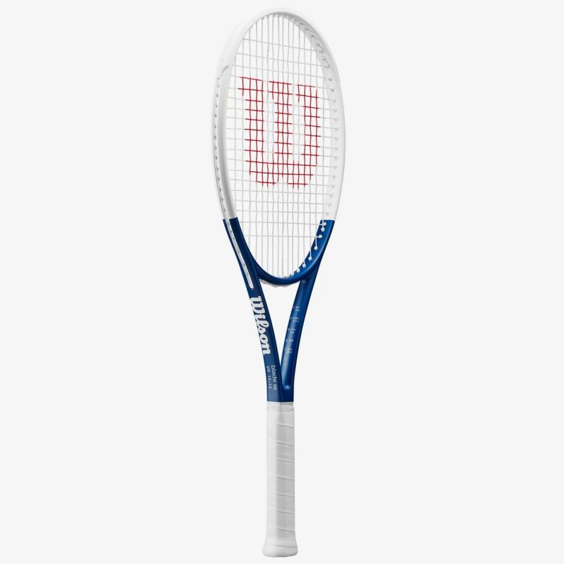 Wilson ไม้เทนนิส Blade 98 V8 US Open 2023 Tennis Racket FRM 2 4 1/4 | White/Blue ( WR133511U2 ) - Image 2