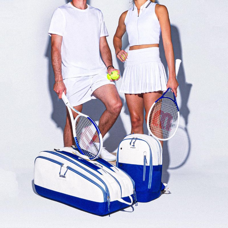 Wilson ไม้เทนนิส Blade 98 V8 US Open 2023 Tennis Racket FRM 2 4 1/4 | White/Blue ( WR133511U2 ) - Image 30