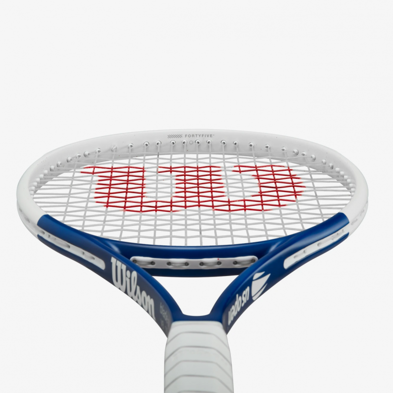 Wilson ไม้เทนนิส Blade 98 V8 US Open 2023 Tennis Racket FRM 2 4 1/4 | White/Blue ( WR133511U2 ) - Image 6