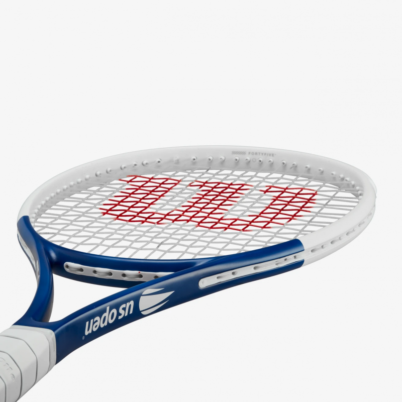 Wilson ไม้เทนนิส Blade 98 V8 US Open 2023 Tennis Racket FRM 2 4 1/4 | White/Blue ( WR133511U2 ) - Image 7