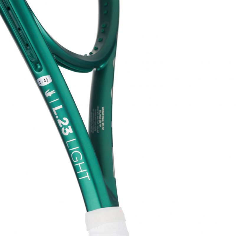 Lacoste ไม้เทนนิส L23 Light Tennis Racket Grip 2 | Green/Silver ( 18LACL23L2 ) - Image 3