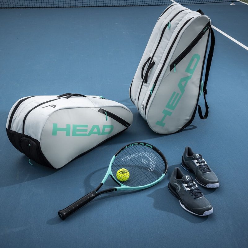 Head ไม้เทนนิส Boom MP 2024 Tennis Racket G2 | Black/Mint ( 230114 ) - Image 20