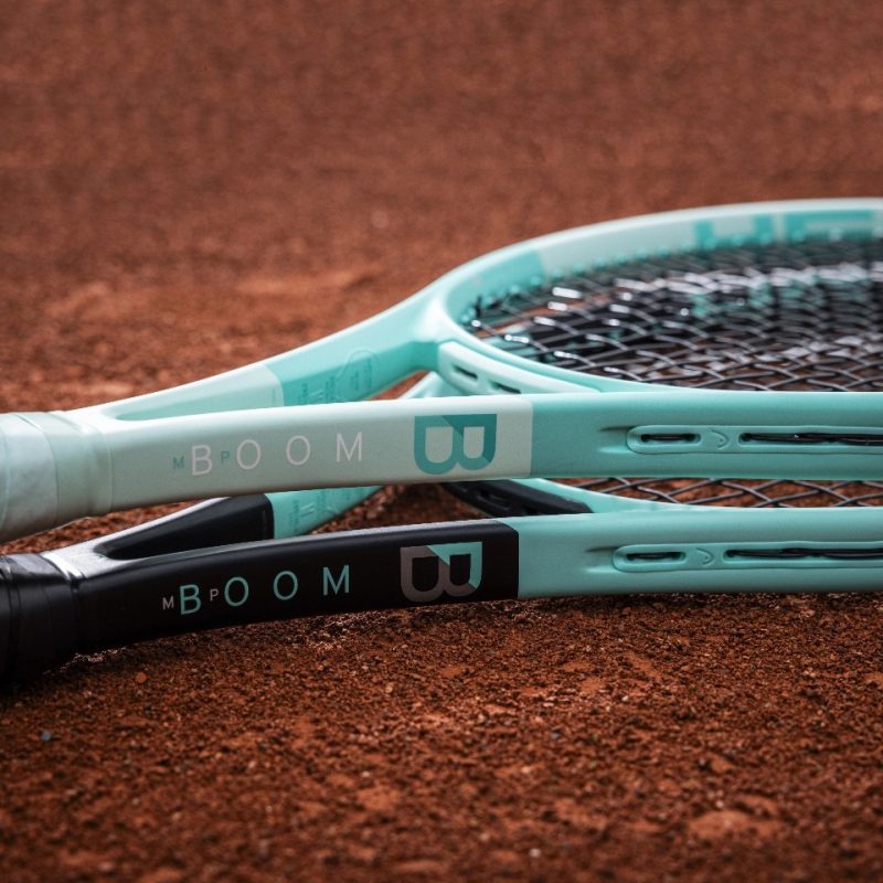 Head ไม้เทนนิส Boom MP 2024 Tennis Racket G2 | Black/Mint ( 230114 ) - Image 22