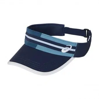 Asics หมวกเทนนิส Graphic Visor | Midnight ( 3043A095-400 )