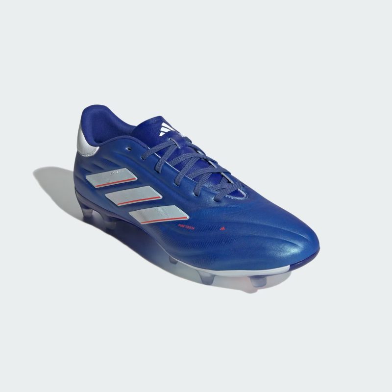 Adidas รองเท้าฟุตบอล / สตั๊ด Copa Pure II.2 FG | Lucid Blue/Cloud White/Solar Red ( IE4895 ) - Image 2