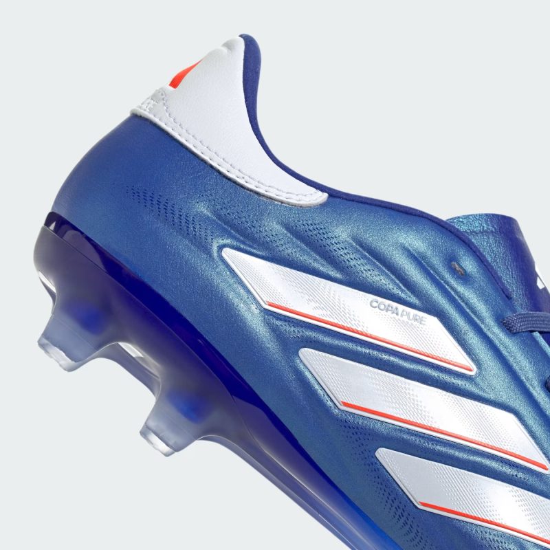 Adidas รองเท้าฟุตบอล / สตั๊ด Copa Pure II.2 FG | Lucid Blue/Cloud White/Solar Red ( IE4895 ) - Image 8