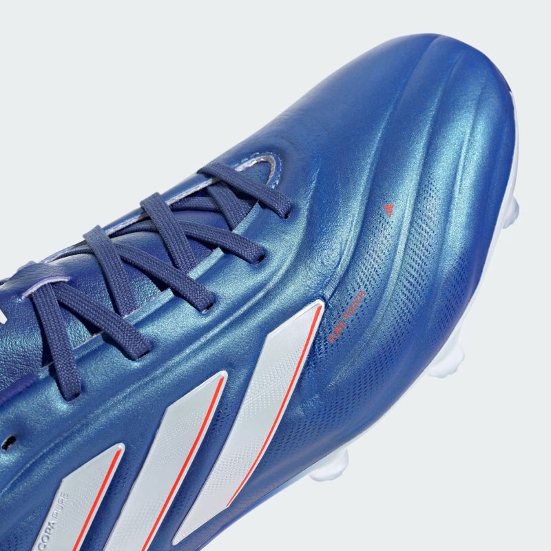 Adidas รองเท้าฟุตบอล / สตั๊ด Copa Pure II.2 FG | Lucid Blue/Cloud White/Solar Red ( IE4895 ) - Image 9