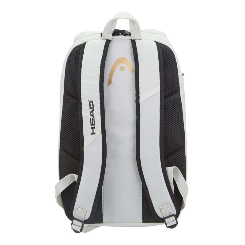 Head กระเป๋าเป้เทนนิส Pro X Tennis Backpack 28L | Corduroy White/Black ( 260063 ) - Image 10