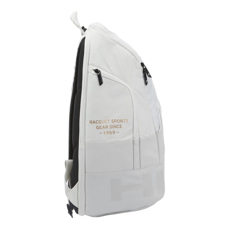Head กระเป๋าเป้เทนนิส Pro X Tennis Backpack 28L | Corduroy White/Black ( 260063 ) - Image 11