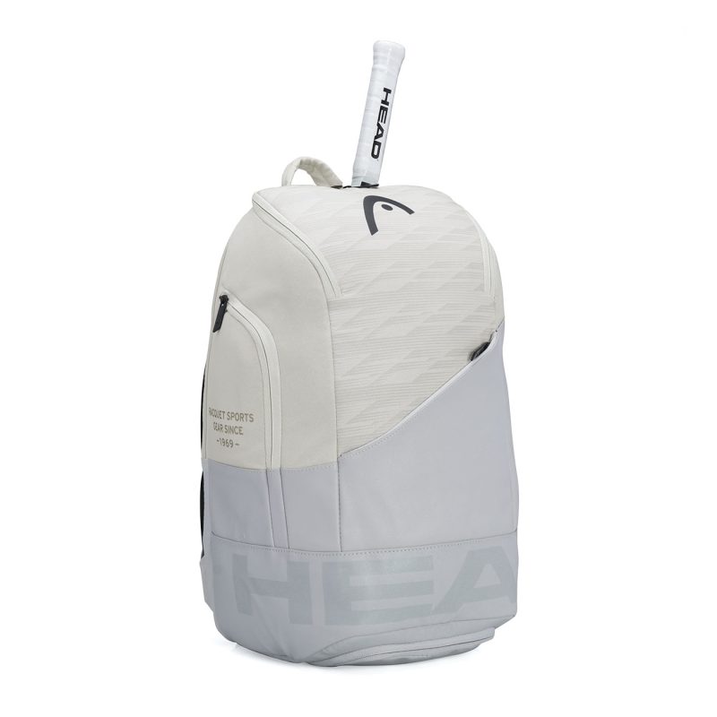 Head กระเป๋าเป้เทนนิส Pro X Tennis Backpack 28L | Corduroy White/Black ( 260063 ) - Image 28