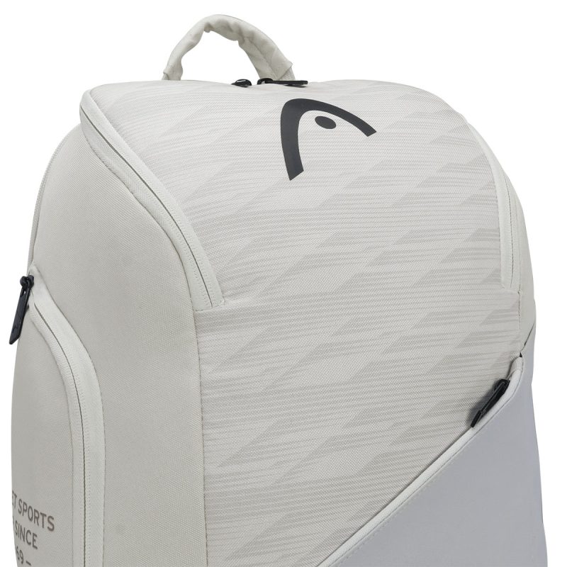 Head กระเป๋าเป้เทนนิส Pro X Tennis Backpack 28L | Corduroy White/Black ( 260063 ) - Image 29