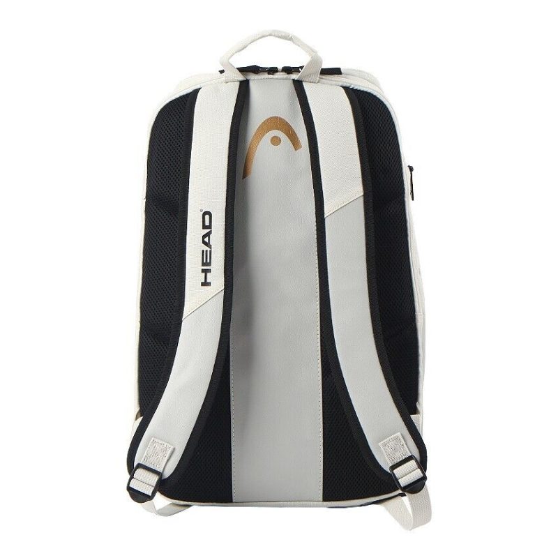 Head กระเป๋าเป้เทนนิส Pro X Tennis Backpack 28L | Corduroy White/Black ( 260063 ) - Image 39