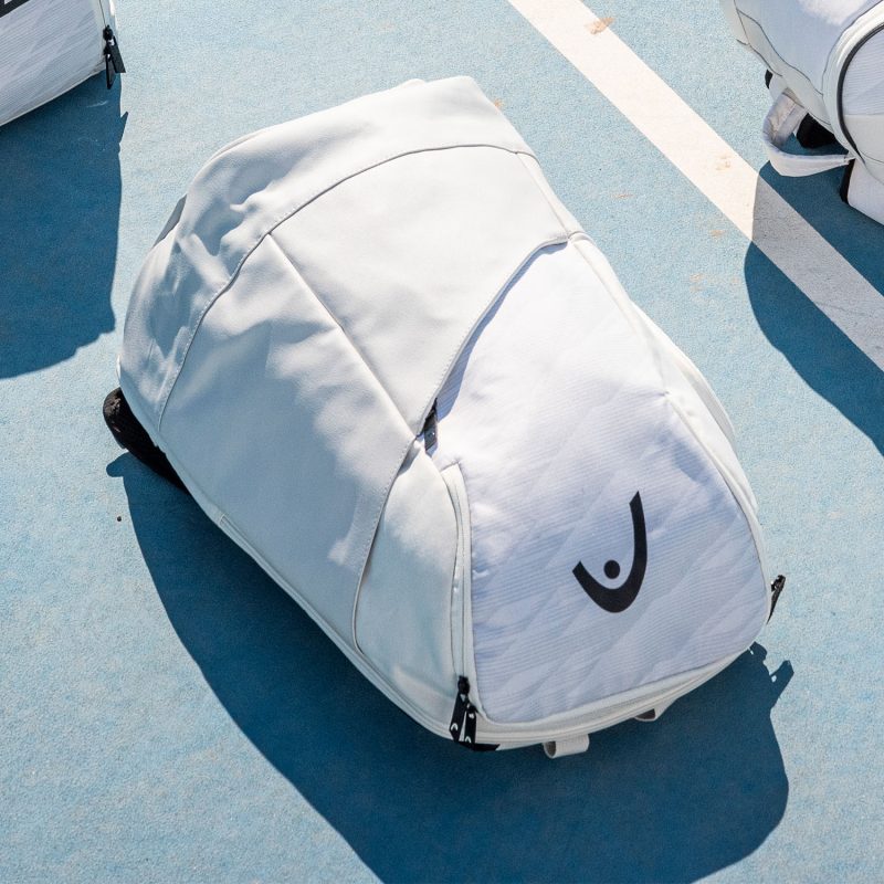 Head กระเป๋าเป้เทนนิส Pro X Tennis Backpack 28L | Corduroy White/Black ( 260063 ) - Image 24