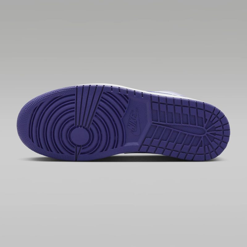Nike รองเท้าผ้าใบผู้ชาย Air Jordan 1 Low | Sky J Purple/White/Sky J Light Purple ( 553558-515 ) - Image 2
