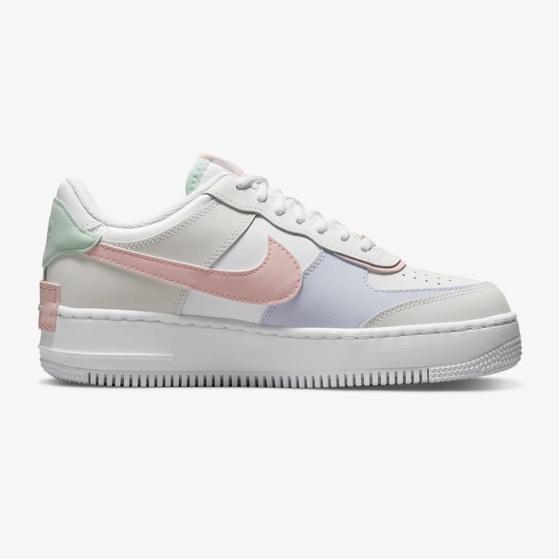 Nike รองเท้าผ้าใบผู้หญิง Air Force 1 Shadow | White/Mint Foam/Football Grey/Atmosphere ( CI0919-117 ) - Image 3