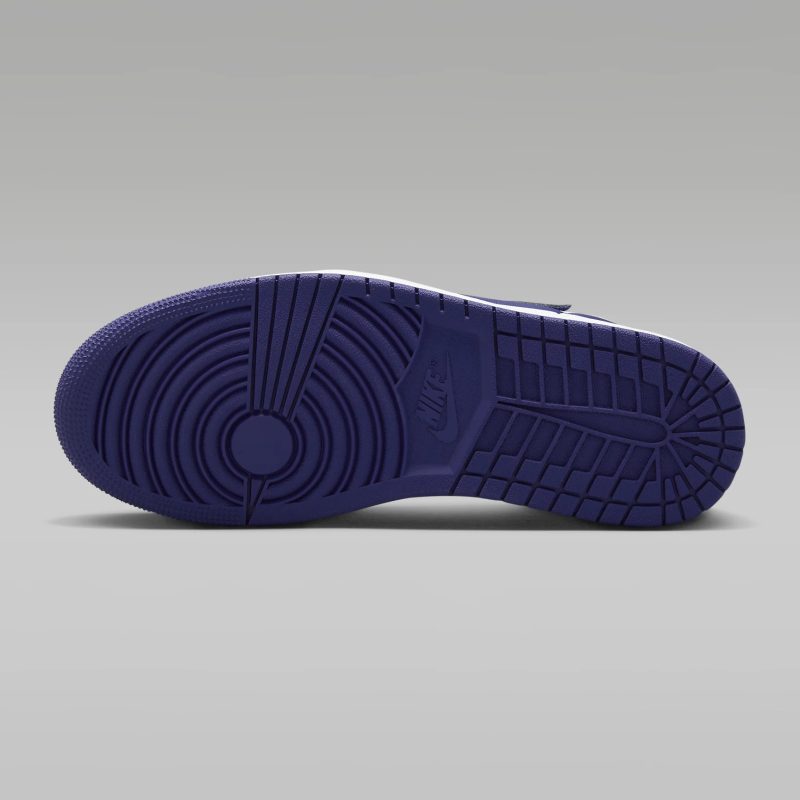 Nike รองเท้าผ้าใบผู้ชาย Air Jordan 1 Low FlyEase | Sky J Purple/White/Sky J Light Purple ( DM1206-515 ) - Image 2