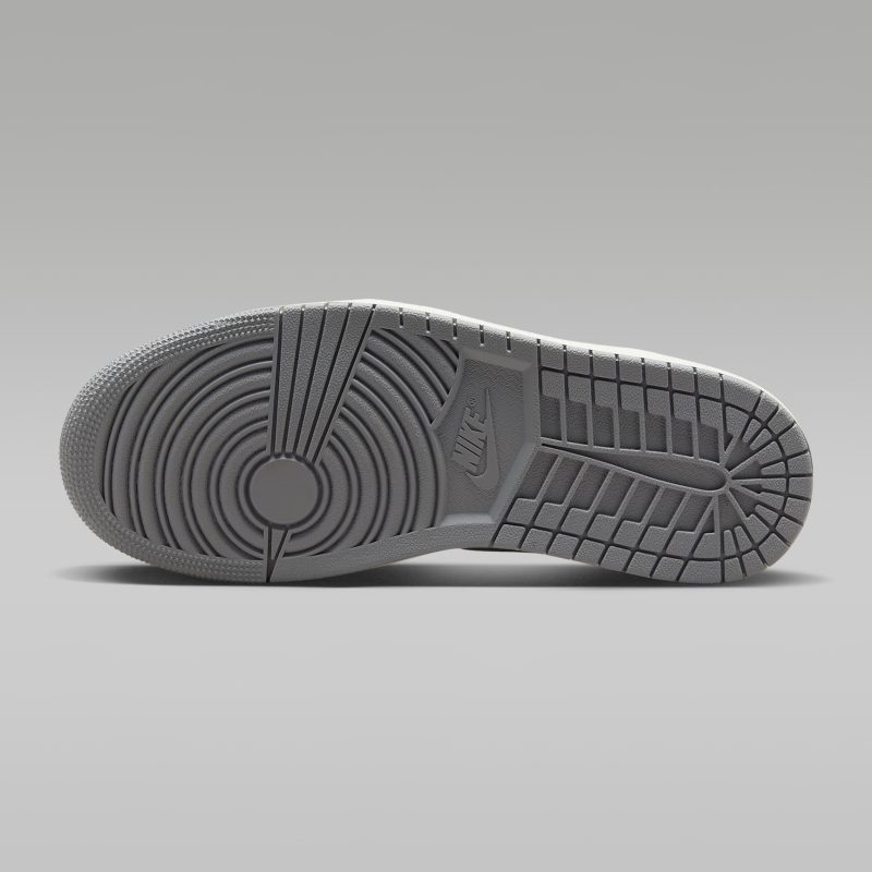 Nike รองเท้าผ้าใบผู้ชาย Jordan 1 Low SE Craft | Tech Grey/Cement Grey/Sail/Black ( DZ4135-002 ) - Image 2