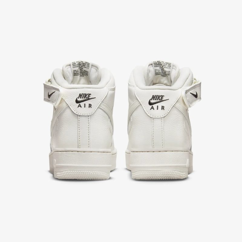 Nike รองเท้าผ้าใบผู้ชาย Air Force 1 Mid '07 LX NBHD | Light Orewood Brown/Sequoia/Phantom ( FB2036-101 ) - Image 4