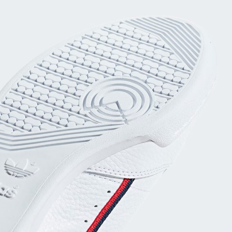 Adidas รองเท้าผ้าใบผู้ชาย Continental 80 | Cloud White/Scarlet/Collegiate Navy ( G27706 ) - Image 10